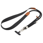 Lanière de téléphone réglable en corde de polyester tressée en bandoulière