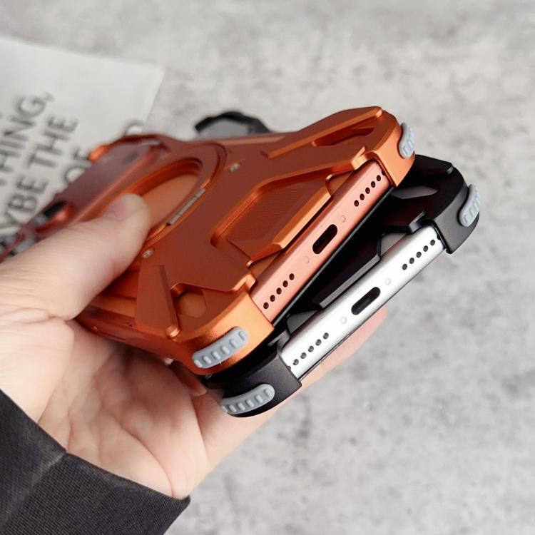 Coque de Téléphone Magnétique Rotative à 360° sans Cadre en Métal pour Voiture de Course, Pour iPhone 17 Pro Max, Pour iPhone 17 Pro