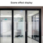 5pcs/Paquet Autocollant en verre dépoli à rayures anti-collision et anti-électricité statique, Petites rayures 30cm x 1m, Petites rayures 40cm x 1m, Petites rayures 50cm x 1m, Grandes rayures 30cm x 1m, Grandes rayures 40cm x 1m, Grandes rayures 50cm x 1m