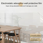 Lot de 10 films de protection murale transparents sans résidus, par adsorption électrostatique, 45 cm de large x 1 m, 45 cm de large x 2 m, 45 cm de large x 3 m, 45 cm de large x 5 m, 45 cm de large x 10 m