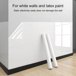 Lot de 10 films de protection murale transparents sans résidus, par adsorption électrostatique, 45 cm de large x 1 m, 45 cm de large x 2 m, 45 cm de large x 3 m, 45 cm de large x 5 m, 45 cm de large x 10 m