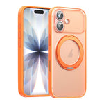 Étui de téléphone magnétique en cuir végétalien avec support rotatif à 360 degrés, Pour iPhone 17 Pro Max, Pour iPhone 17 Pro, Pour iPhone 17