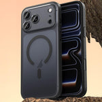 Étui de téléphone magnétique en cuir végétalien, pour iPhone 17 Pro Max, pour iPhone 17 Pro, pour iPhone 17