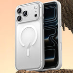 Étui de téléphone magnétique en cuir végétalien, pour iPhone 17 Pro Max, pour iPhone 17 Pro, pour iPhone 17