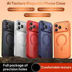 Étui de téléphone magnétique en cuir végétalien, pour iPhone 17 Pro Max, pour iPhone 17 Pro, pour iPhone 17