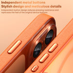 Étui de téléphone magnétique en cuir végétalien, pour iPhone 17 Pro Max, pour iPhone 17 Pro, pour iPhone 17