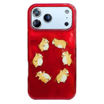 Coque de téléphone en TPU à motif IMD à bords arrondis, Pour iPhone 17 Pro Max, Pour iPhone 17 Pro, Pour iPhone 17