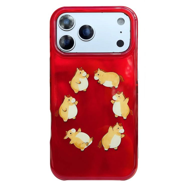 Coque de téléphone en TPU à motif IMD à bords arrondis, Pour iPhone 17 Pro Max, Pour iPhone 17 Pro, Pour iPhone 17