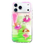 Coque de téléphone en TPU à motif IMD à bords arrondis, Pour iPhone 17 Pro Max, Pour iPhone 17 Pro, Pour iPhone 17
