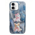 Coque de téléphone en TPU à motif IMD à bords arrondis, Pour iPhone 17 Pro Max, Pour iPhone 17 Pro, Pour iPhone 17