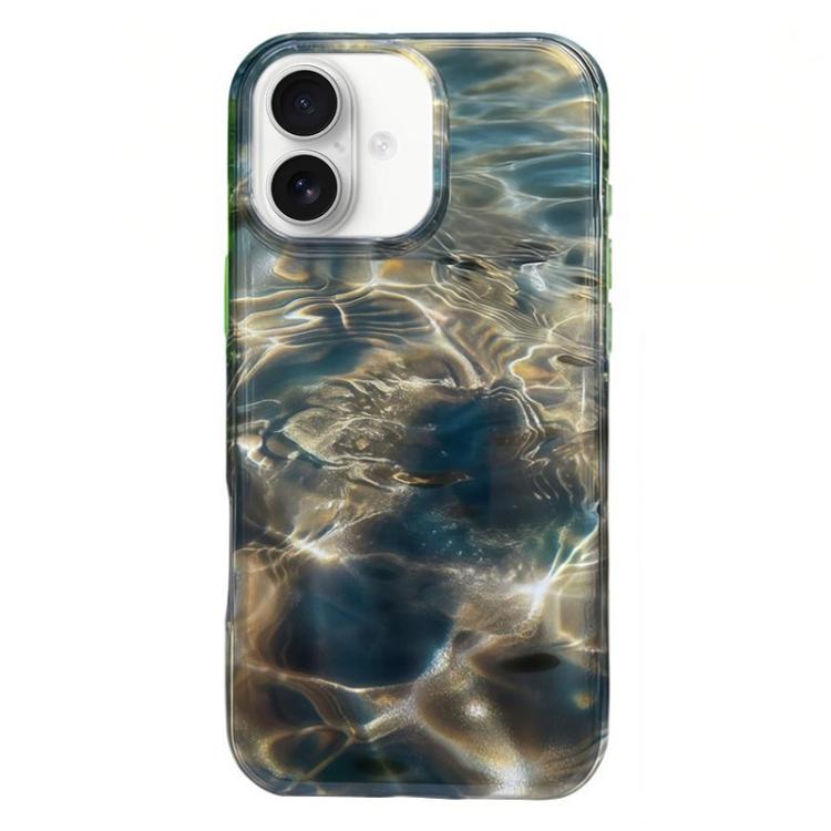 Coque de téléphone en TPU à motif IMD à bords arrondis, Pour iPhone 17 Pro Max, Pour iPhone 17 Pro, Pour iPhone 17