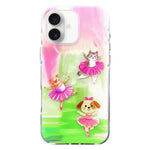 Coque de téléphone en TPU à motif IMD à bords arrondis, Pour iPhone 17 Pro Max, Pour iPhone 17 Pro, Pour iPhone 17