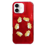 Coque de téléphone en TPU à motif IMD à bords arrondis, Pour iPhone 17 Pro Max, Pour iPhone 17 Pro, Pour iPhone 17