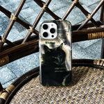 Rounded Edge IMD Pattern TPU Phone Case, For iPhone 16 Pro Max, For iPhone 16 Pro, For iPhone 16