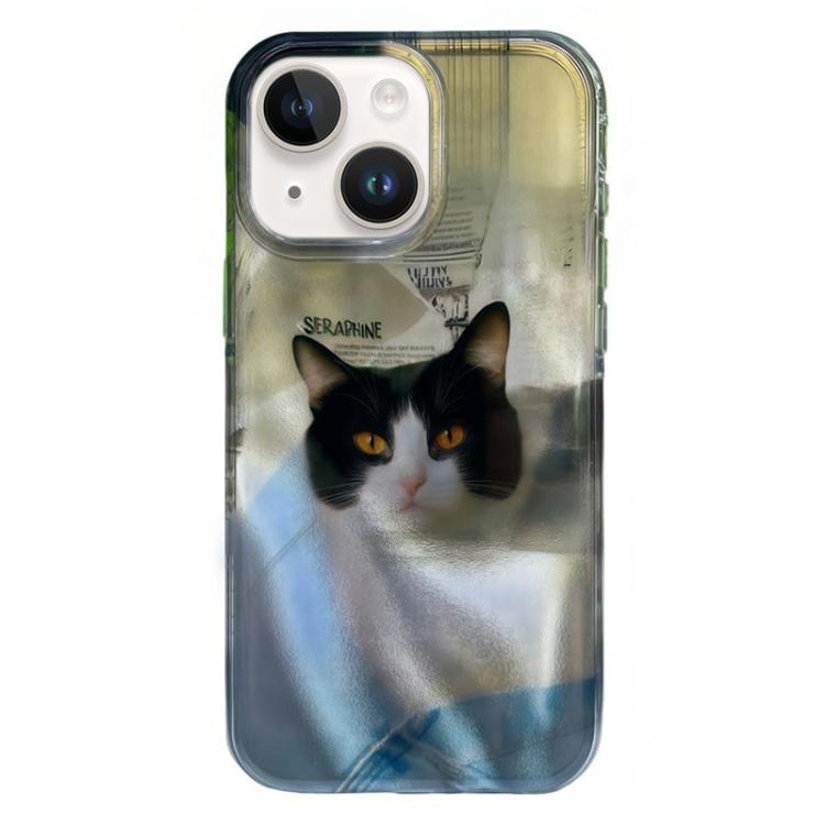 Rounded Edge IMD Pattern TPU Phone Case, For iPhone 15 Pro Max, For iPhone 15 Pro, For iPhone 15