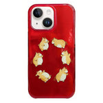 Rounded Edge IMD Pattern TPU Phone Case, For iPhone 15 Pro Max, For iPhone 15 Pro, For iPhone 15