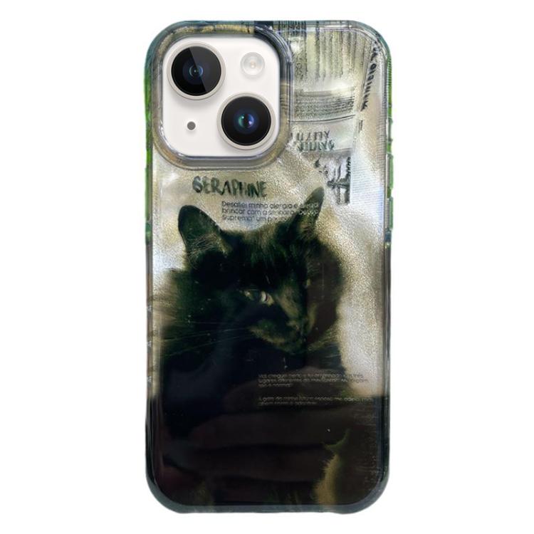Coque de téléphone en TPU à motif IMD à bords arrondis, Pour iPhone 14, Pour iPhone 14 Pro, Pour iPhone 14 Pro Max