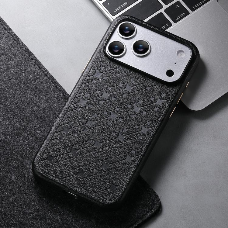Coque de téléphone ESEBLE B2 à carreaux étoilés, Pour iPhone 17 Pro Max, Pour iPhone 17 Pro