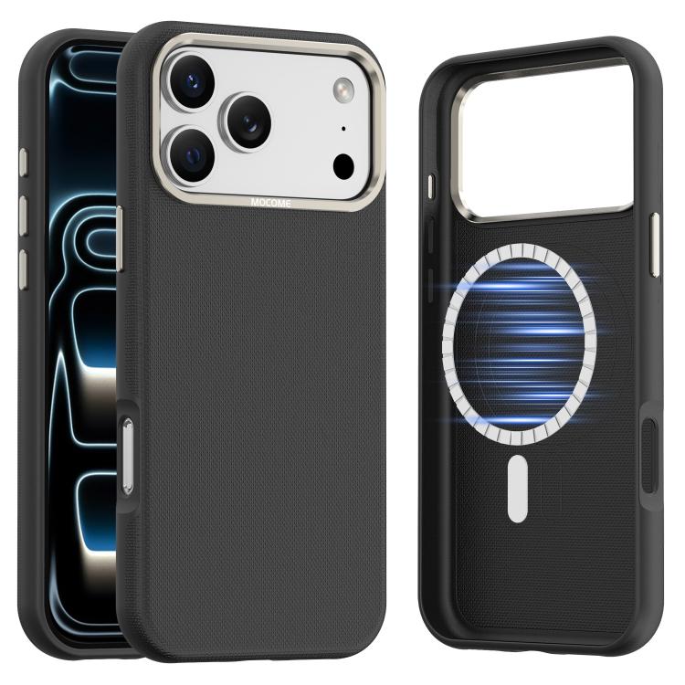 Coque de téléphone antichoc magnétique unie Mocome, Pour iPhone 17 Pro Max, Pour iPhone 17 Pro