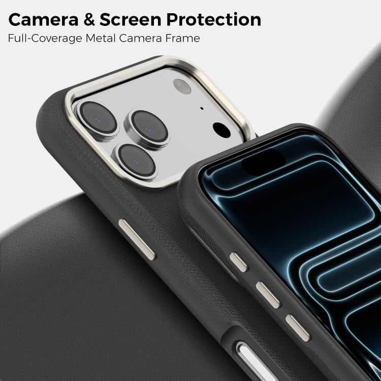 Étui de Téléphone Pochette pour Cartes Magnétiques Mocome Plain, Pour iPhone 17 Pro Max, Pour iPhone 17 Pro