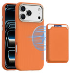 Étui de Téléphone Pochette pour Cartes Magnétiques Mocome Plain, Pour iPhone 17 Pro Max, Pour iPhone 17 Pro