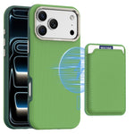 Étui de Téléphone Pochette pour Cartes Magnétiques Mocome Plain, Pour iPhone 17 Pro Max, Pour iPhone 17 Pro