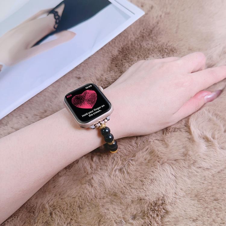 Bracelet de montre tibétain en perles, Pour Apple Watch 46mm / 49mm / 45mm / 44mm, Pour Apple Watch 42mm / 41mm / 40mm / 38mm