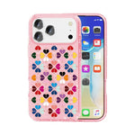 Glittering Crystal Red Heart Pattern Phone Case, For iPhone 17 Pro Max, For iPhone 17 Pro