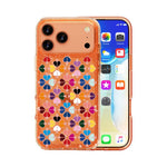 Coque de téléphone à motif cœur rouge en cristal scintillant, pour iPhone 17 Pro Max, pour iPhone 17 Pro