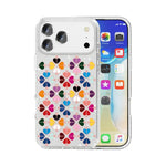 Coque de téléphone à motif cœur rouge en cristal scintillant, pour iPhone 17 Pro Max, pour iPhone 17 Pro