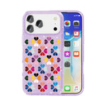 Coque de téléphone à motif cœur rouge en cristal scintillant, pour iPhone 17 Pro Max, pour iPhone 17 Pro