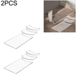 Entretoises murales de protection antidérapantes en acrylique transparent pour meubles, lot simple/paquet, lot double/paquet