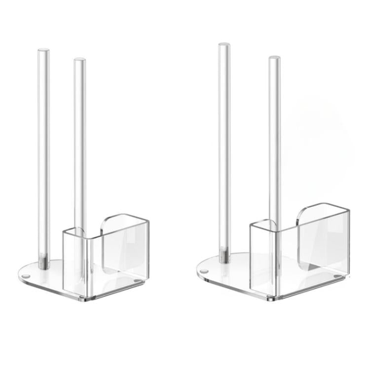 Support de rangement transparent en acrylique pour couvercles de pots Mason, ouverture standard de 70 mm, ouverture standard de 86 mm, 70 mm et 86 mm, lot de 2