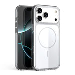 Coque de téléphone antichoc magnétique en PC translucide, pour iPhone 17 Pro Max, pour iPhone 17 Pro
