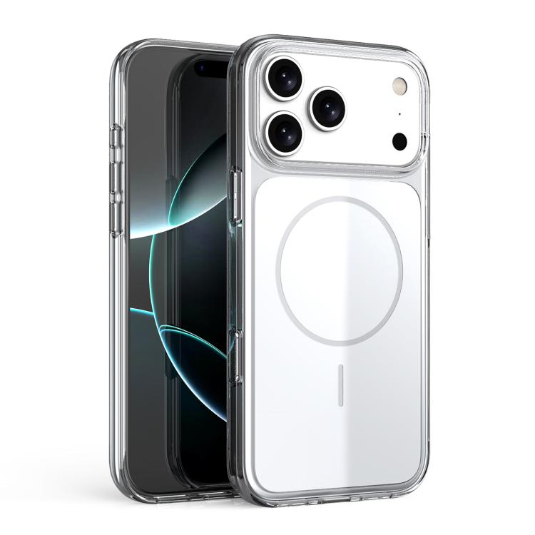 Coque de téléphone antichoc magnétique en PC translucide, pour iPhone 17 Pro Max, pour iPhone 17 Pro