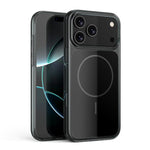 Coque de téléphone antichoc magnétique en PC translucide, pour iPhone 17 Pro Max, pour iPhone 17 Pro