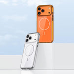 Coque de téléphone antichoc magnétique en PC translucide, pour iPhone 17 Pro Max, pour iPhone 17 Pro