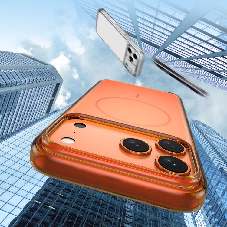 Coque de téléphone antichoc magnétique en PC translucide, pour iPhone 17 Pro Max, pour iPhone 17 Pro
