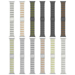 Bracelet de montre en alliage de titane et silicone avec fermoir magnétique à une perle, pour Apple Watch 46mm / 49mm / 45mm / 44mm, pour Apple Watch 42mm / 41mm / 40mm / 38mm