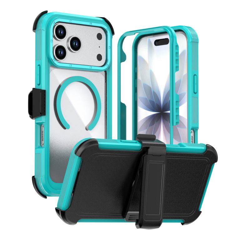 Coque de téléphone magnétique en acrylique à couverture complète avec clip arrière, pour iPhone 17 Pro Max, pour iPhone 17 Pro, pour iPhone 17, pour iPhone Air, pour iPhone 16 Pro Max, pour iPhone 16 Pro