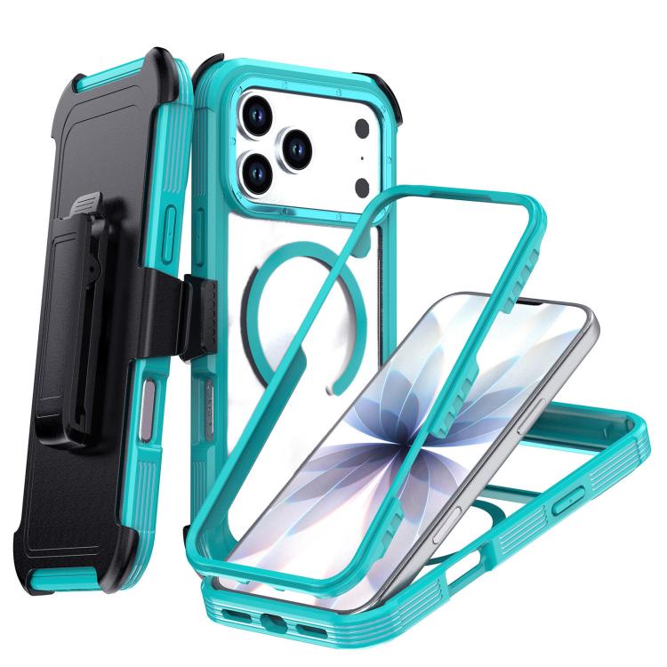 Coque de téléphone magnétique en acrylique à couverture complète avec clip arrière, pour iPhone 17 Pro Max, pour iPhone 17 Pro, pour iPhone 17, pour iPhone Air, pour iPhone 16 Pro Max, pour iPhone 16 Pro