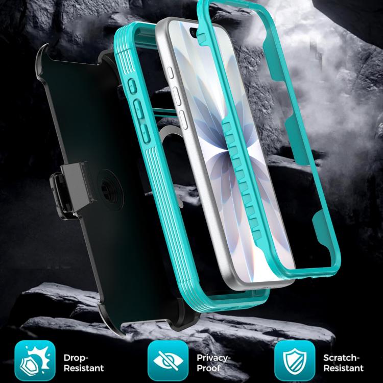 Coque de téléphone magnétique en acrylique à couverture complète avec clip arrière, pour iPhone 17 Pro Max, pour iPhone 17 Pro, pour iPhone 17, pour iPhone Air, pour iPhone 16 Pro Max, pour iPhone 16 Pro