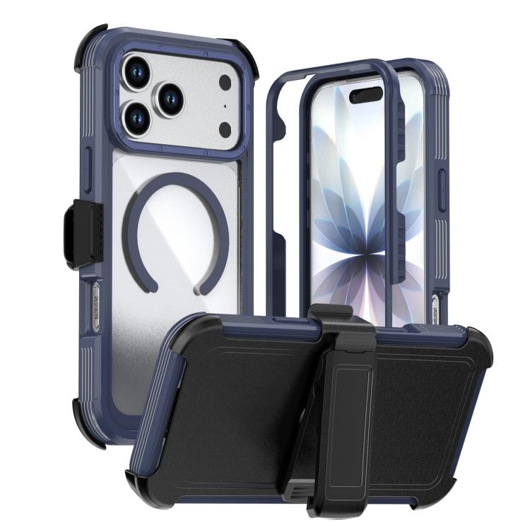 Coque de téléphone magnétique en acrylique à couverture complète avec clip arrière, pour iPhone 17 Pro Max, pour iPhone 17 Pro, pour iPhone 17, pour iPhone Air, pour iPhone 16 Pro Max, pour iPhone 16 Pro