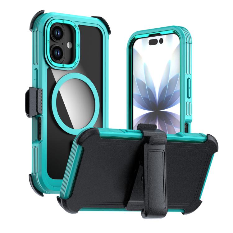 Coque de téléphone magnétique en acrylique à couverture complète avec clip arrière, pour iPhone 17 Pro Max, pour iPhone 17 Pro, pour iPhone 17, pour iPhone Air, pour iPhone 16 Pro Max, pour iPhone 16 Pro