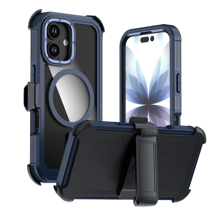 Coque de téléphone magnétique en acrylique à couverture complète avec clip arrière, pour iPhone 17 Pro Max, pour iPhone 17 Pro, pour iPhone 17, pour iPhone Air, pour iPhone 16 Pro Max, pour iPhone 16 Pro