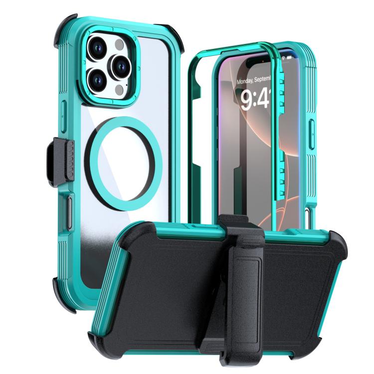 Coque de téléphone magnétique en acrylique à couverture complète avec clip arrière, pour iPhone 17 Pro Max, pour iPhone 17 Pro, pour iPhone 17, pour iPhone Air, pour iPhone 16 Pro Max, pour iPhone 16 Pro