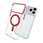 CICI-CITY Coque de téléphone magnétique transparente IMD auto-réparatrice, pour iPhone 17 Pro Max, pour iPhone 17 Pro
