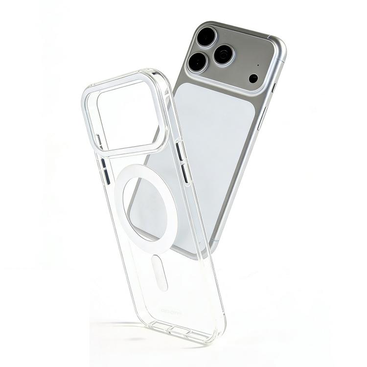 CICI-CITY Coque de téléphone magnétique transparente IMD auto-réparatrice, pour iPhone 17 Pro Max, pour iPhone 17 Pro