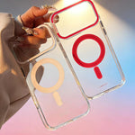 CICI-CITY Coque de téléphone magnétique transparente IMD auto-réparatrice, pour iPhone 17 Pro Max, pour iPhone 17 Pro