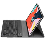 A098 Étui de protection ultra-mince en ABS avec clavier Bluetooth détachable pour iPad Air 4 / Air 5 / Pro 11 pouces 2022 / 2021 / 2020 / 2018, avec support, A098